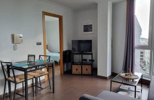 Malpica de Bergantinos Apartamento | Casa As Neves - 2B Gran Ventanal