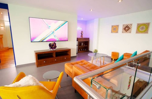 Roma Norte Apartamento | Casa Azul Penthouse en el Corazón de Roma Norte, a Pasos de Panadería Rosetta