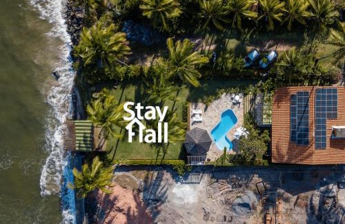 Gamela Casa | Casa Beira Mar-Cozinheira-Piscina Privad-4QT-SH029