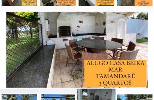 Tamandare Casa | Casa beira-mar emTamandaré c/ piscina.