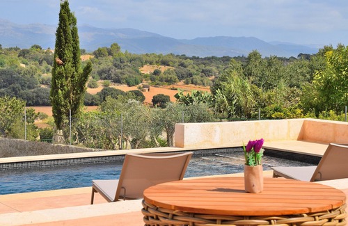 Majorca Chalet De Esquí | Casa Bernadi 259 fantástica casa con piscina privada, impresionantes vistas, barbacoa y WiFI
