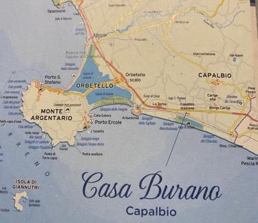 Capalbio Scalo Apartamento | Casa Burano
