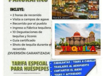 Tequila Casa | Casa CABAÑA CHULA VISTA a 5 minutos del centro