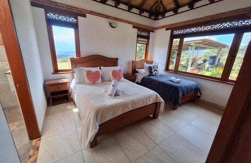 Villa de Leyva Casa | Casa Campestre Flores Amarillas