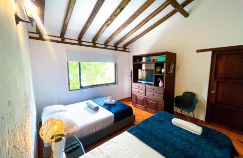 Villa de Leyva Casa | Casa Colonial en el corazón de Villa de Leyva Casa serena