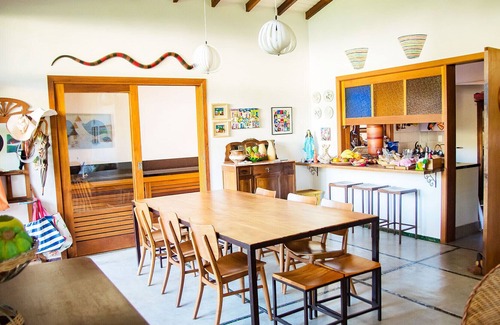Guaeca Casa | Casa com churrasq a 300m da praia de Guaecá-SP