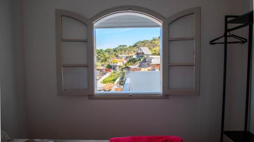 Vila Albertina Casa | Casa com lareira, Wi-Fi e varanda com vista