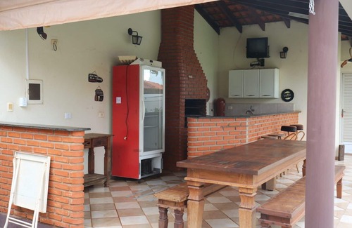 Santo Inacio Condominio | Casa com Lazer, praia e pesca privilegiada em Condomínio Pousada Paranapanema
