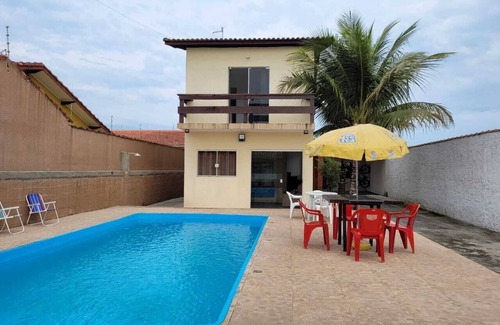 Cibratel II Casa | Casa com Piscina Itanhaém