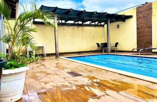 Setor Lagoa Quente Casa | Casa com piscina e duas suítes perto do Parque Lagoa Quente
