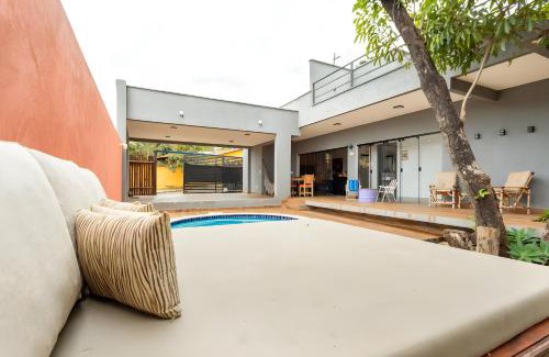 Jardins Casa | Casa com piscina, vista das montanhas, terraço, quintal
