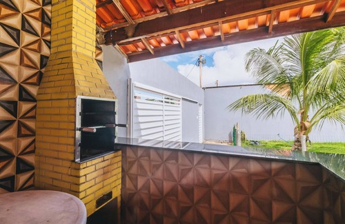 Barra do Jacuipe Chalet De Esquí | Casa com WiFi, churrasqueira e ótima localização