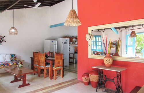 Curuipe Casa | Casa com wifi e churrasqueira na Praia do Espelho