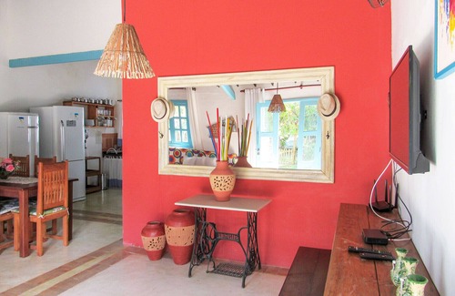 Curuipe Casa | Casa com wifi e churrasqueira na Praia do Espelho