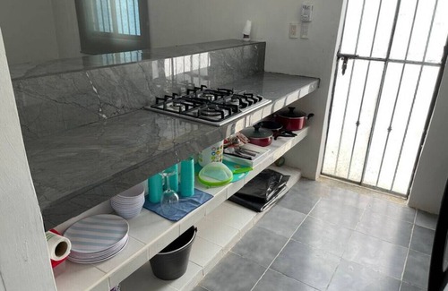 Chicxulub Puerto Casa | Casa con Piscina en Chixchulub a 100 m de la playa