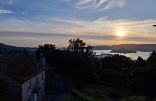 Pontevedra Casa | Casa con vistas al mar, campo y barbacoa