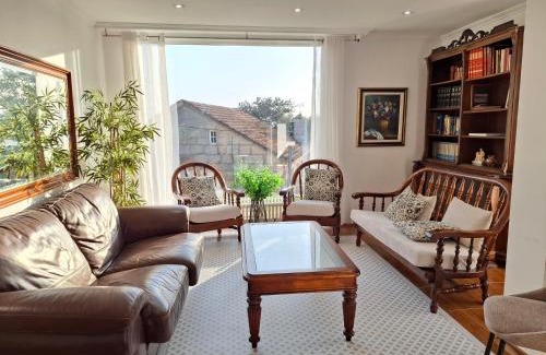 Pontevedra Casa | Casa con vistas al mar, campo y barbacoa