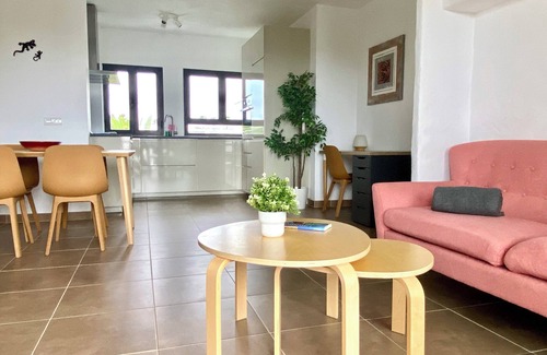 Los Pocillos Apartamento | Casa Coral con vistas al mar y aire acondicionado