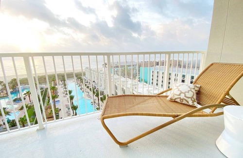South Padre Island Apartamento | Casa Cova @ Sapphire 807, with view of SpaceX launchpad!