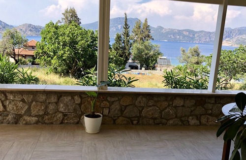Selimiye Casa | Impresionante vista al mar de Casa Daphne, a 200 metros de la playa y del centro de Selimiye Village