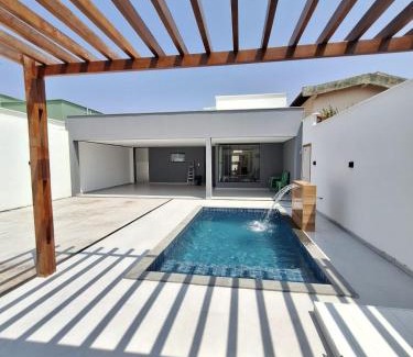 Sao Jose de Ribamar Casa | Casa de 3 quartos a 500mts da praia do Araçagy Para até 10 pessoas