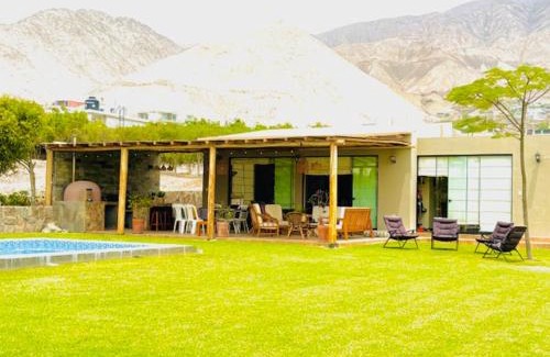 Pachacamac Casa | Casa de Campo Bamboo con Piscina temperada