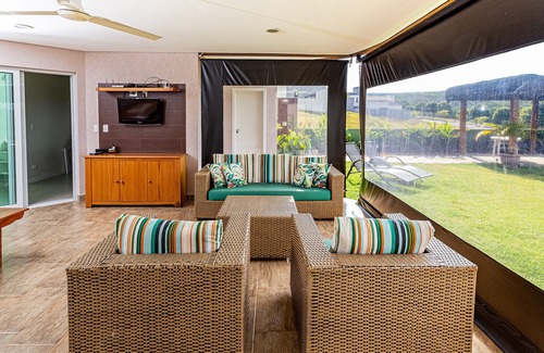 Sao Pedro Cabaña | Casa de campo com Wi-Fi no Parque Aquático Thermas