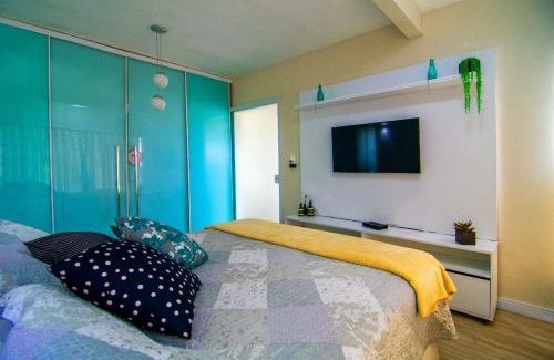 Meia Praia Casa | Casa de férias familiar com linda vista à 300m da Meia Praia de Navegantes