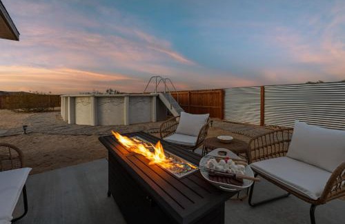 Joshua Tree Casa | Casa De Kota by AvantStay Pool Firepit Games Secluded Chic