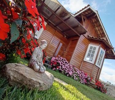 Lavras Novas Chalet De Esquí | Casa de madeira em Lavras Novas