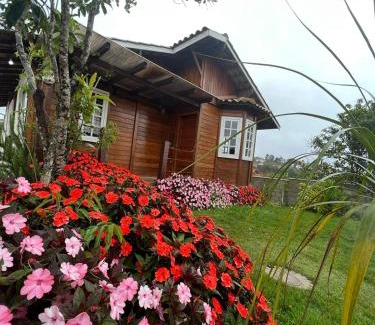 Lavras Novas Chalet De Esquí | Casa de madeira em Lavras Novas