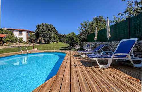 Perre Villa | Casa de Perre – Rustic house with pool and orchard