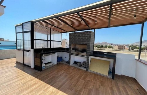 Distrito de Chilca Casa | Casa de playa y campo con piscina, bar y karaoke
