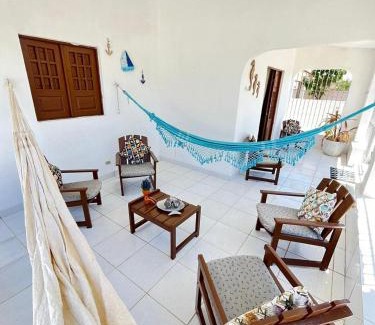 Pontal de Serrambi Casa | Casa de praia 3 quartos para 10 pessoas - Praia Ponta de Serrambi