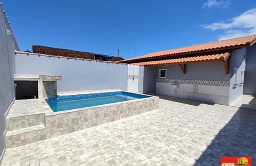 Mongagua Casa | Casa de praia com piscina