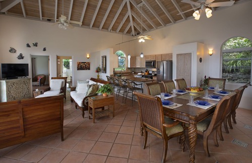 Estate Johns Folly Villa | Casa de Sueños tiene vistas a las Islas Vírgenes Británicas - Llame para tarifas para fiestas más pequeñas