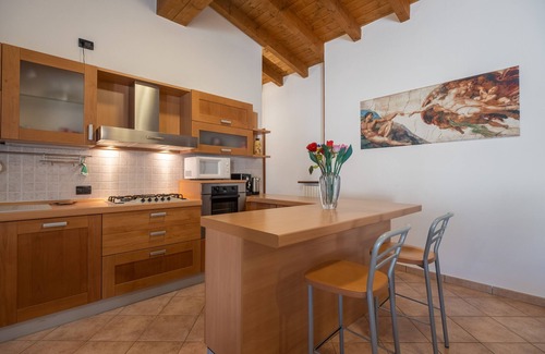 Paratico Apartamento | Casa del Gatto - Tres Habitaciones Piso, Capacidad 4