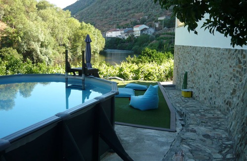Bomfim Cabaña | CASA DO RIACHO «» Valle del Duero «» Portugal «» Impresionantes vistas, piscina ...