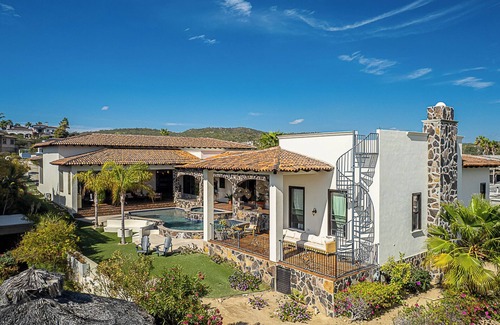 San Jose del Cabo Casa | Casa Elena- Live the Hacienda Experience with Ocean View in Puerto Los Cabos