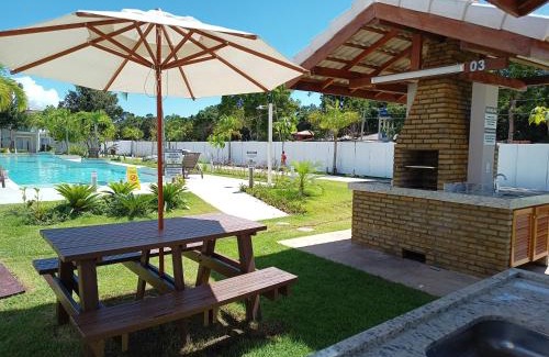 Puerto Seguro Center Casa | Casa em Arraial D'ajuda -3 suítes, lazer completo- Piscina, Sauna e Beach tênis