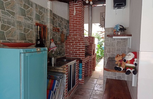 Centro Casa | Casa em Porto de Galinhas. 450m aproximado da praia. Piscina com apoio coberto