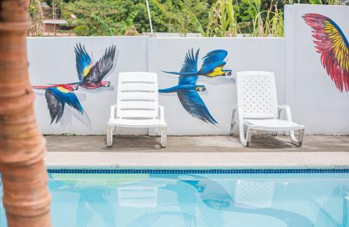 Tarcoles Apartamento | Casa equipada, piscina privada, rancho, 14 huéspedes
