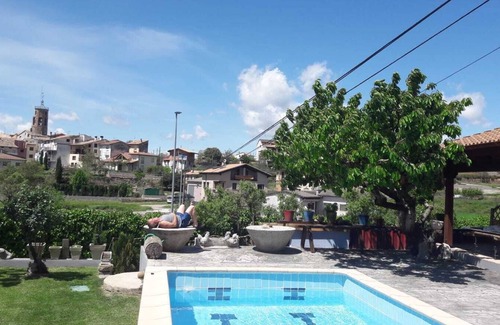 Graus Cabaña | Dúplex rural Casa Féliz con piscina privada y barbacoa