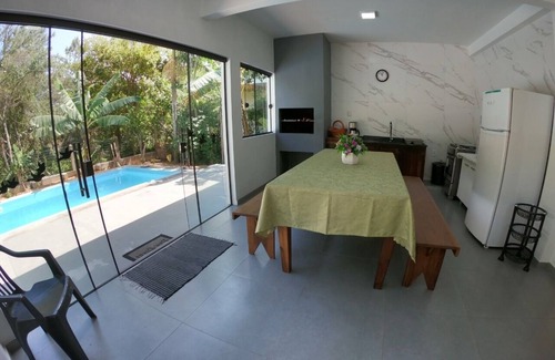 South Region Casa | Casa Grande com Piscina Próximo ao mar na Praia da Ferrugem Garopaba SC