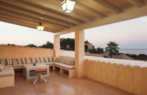 Formentera Villa | Villa en Cala en Baster con vistas al mar y piscina rodeada de pinares
