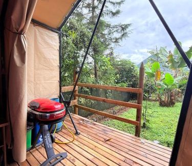Jardin Apartamento | Casa incluyendo Glamping! 13 personas, Familias con niños