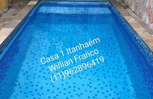 Tupy Casa | Casa inteira ITANHAÉM Piscina AQUECIDA, Churrasqueira e Wi-fi
