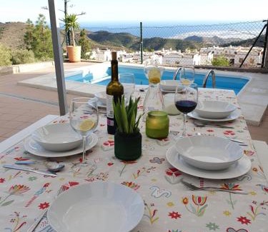 Enix Casa | CASA JAN with pool, mountain and sea views.