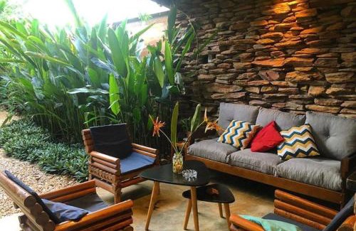 Cavalcante Casa | Casa jardim com ofurô - Chapada dos veadeiros