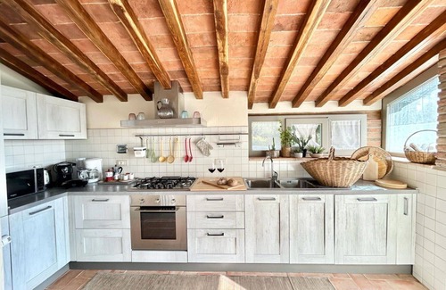 Camucia Villa | Villa en Cortona con 3 habitaciones, capacidad 6